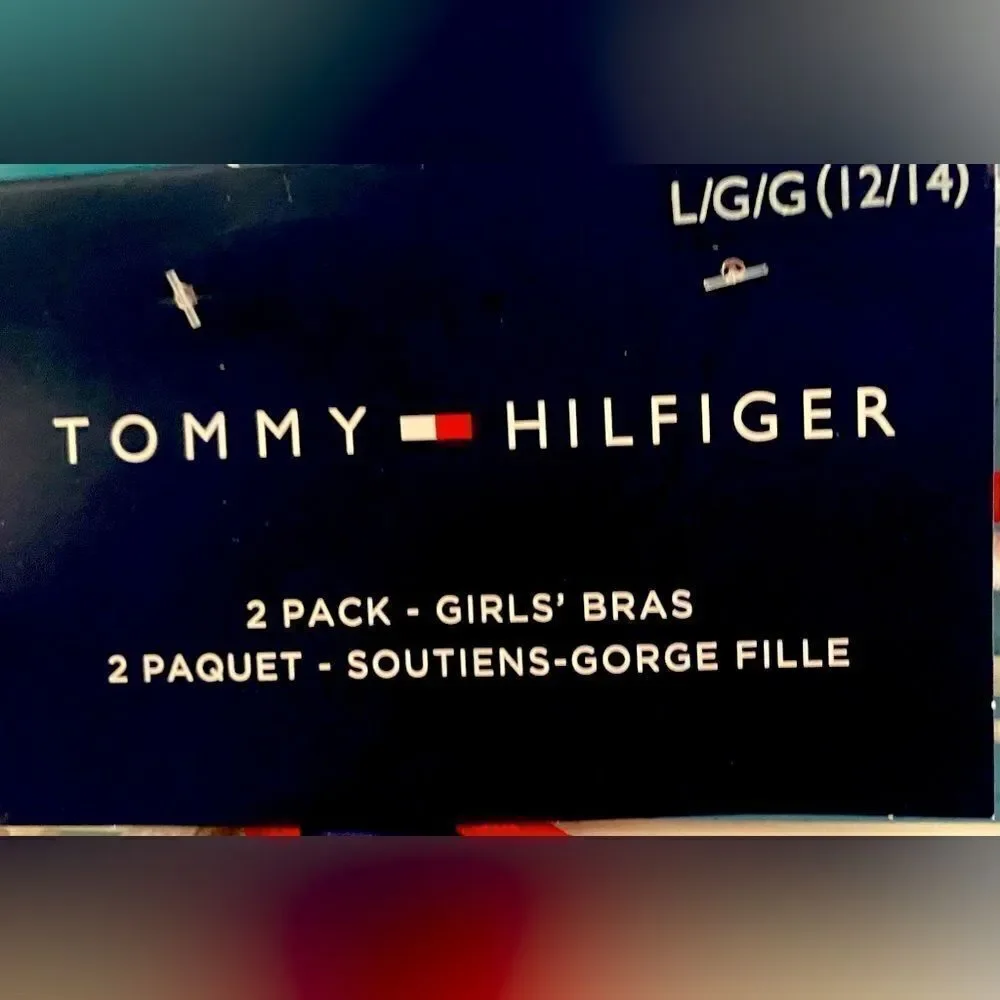 Tommy Hilfiger Girls Bra 2 Pack